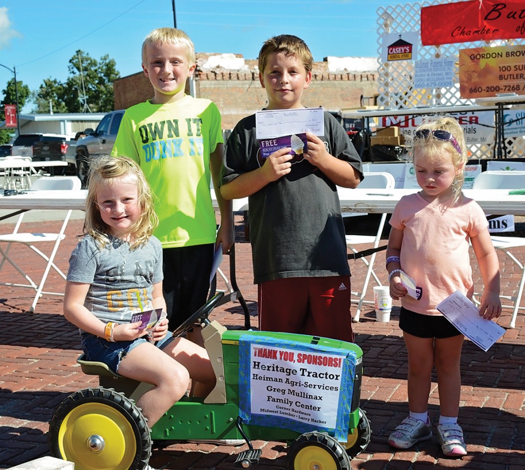 Pedal Tractor Winners
